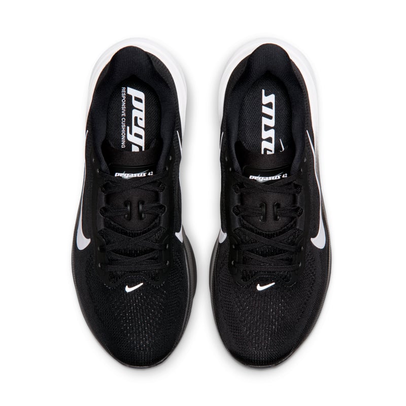 Nike Pegasus 42 hardloopschoenen "Black & Iron Grey" | Dames | Hardlopen | 04 | SPORTSHOWROOM