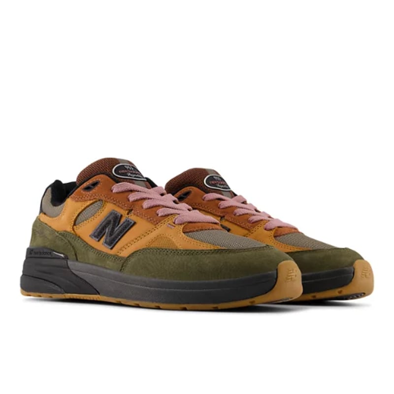 New Balance Numeric 933 Reynolds x Mike Gigliotti skate shoes "True Brown & Candy Pink" | Men | Skateboarding | 02 | SPORTSHOWROOM