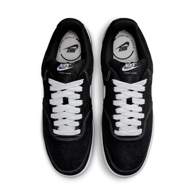 Nike Court Vision Low FL sneakers "Black & White" | Heren | Sportstyle | 04 | SPORTSHOWROOM