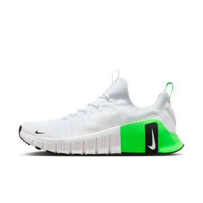 Nike Free Metcon 6 gym runners "White & Green Strike" | Men | Training | 01 | SPORTSHOWROOM