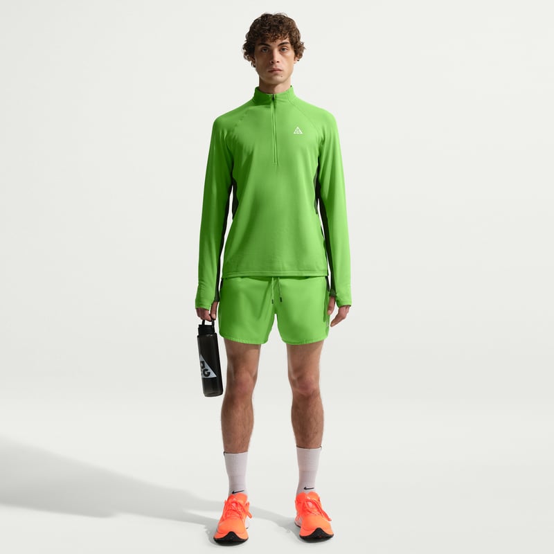 Nike ACG "Second Sunrise" Dri-FIT ADV 5" Brief-Lined Shorts "Mean Green & Fir" | Men | | 01 | SPORTSHOWROOM