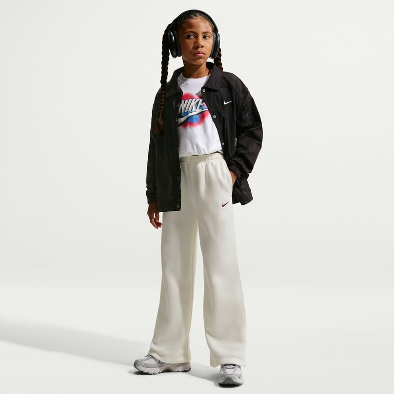 Hlace Nike Studio Fleece Open-Hem "Sail & Pink Smoke" | Djeca | | 00 | SPORTSHOWROOM