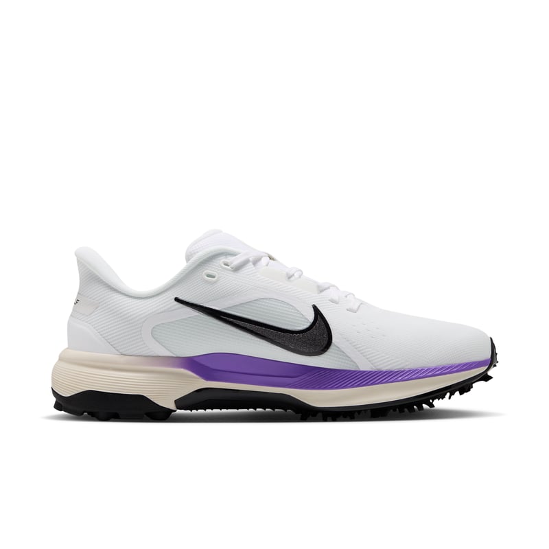 Zapatos de golf Nike Pegasus 1 G "White & Action Grape" | Hombre | Golf | 03 | SPORTSHOWROOM