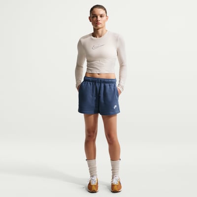 Nike Club Fleece Mid-Rise Oversized DQ5802-461 01