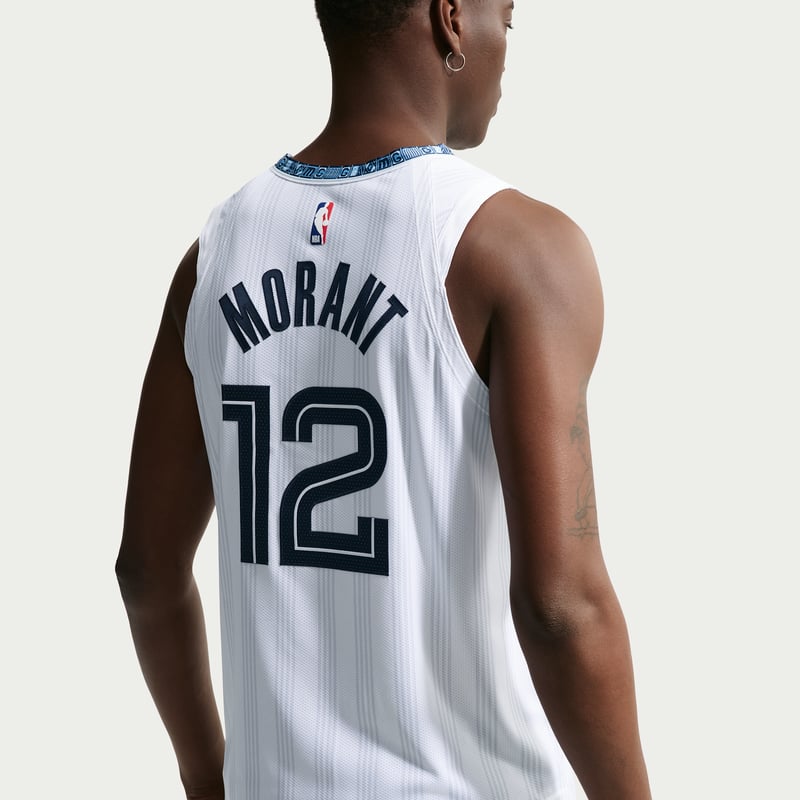 Nike Ja Morant Memphis Grizzlies City Edition Dri-FIT ADV NBA Authentic Paita "White" | Miehet | Koripallo | 05 | SPORTSHOWROOM