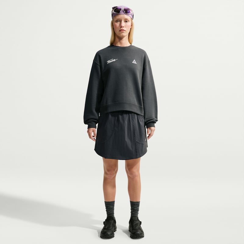 Nike ACG 'Tuff Fleece' Dri-FIT Crew-Neck Pullover "Dark Smoke Grey" | Damen | | 04 | SPORTSHOWROOM