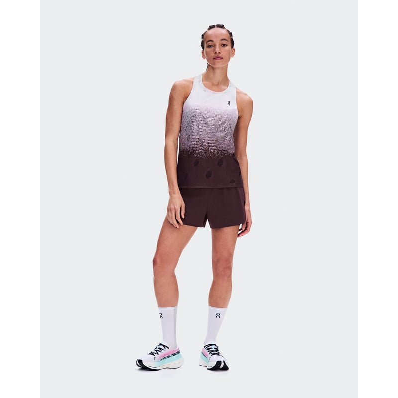 On Zero Breathe Tank Top "Foxglove & White" | | | 01 | SPORTSHOWROOM