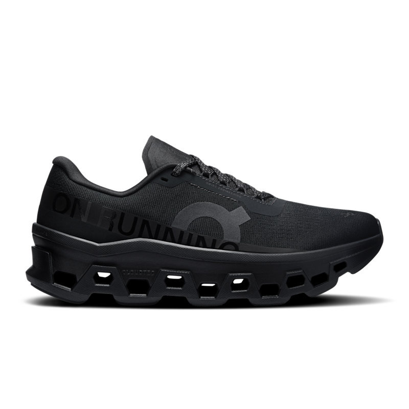 Buty do biegania On Cloudmonster 1 "Triple Black" | Kobiety | Bieganie | 01 | SPORTSHOWROOM