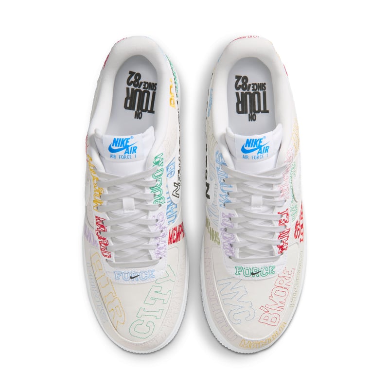 Zapatillas Nike Air Force 1 '07 LV8 ‘World Tour’ "White" | Hombre | Estilo deportivo | 03 | SPORTSHOWROOM