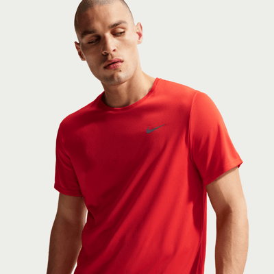 Maglia Nike Miler Dri-FIT "Light Crimson" | Uomo | Corsa | 01 | SPORTSHOWROOM