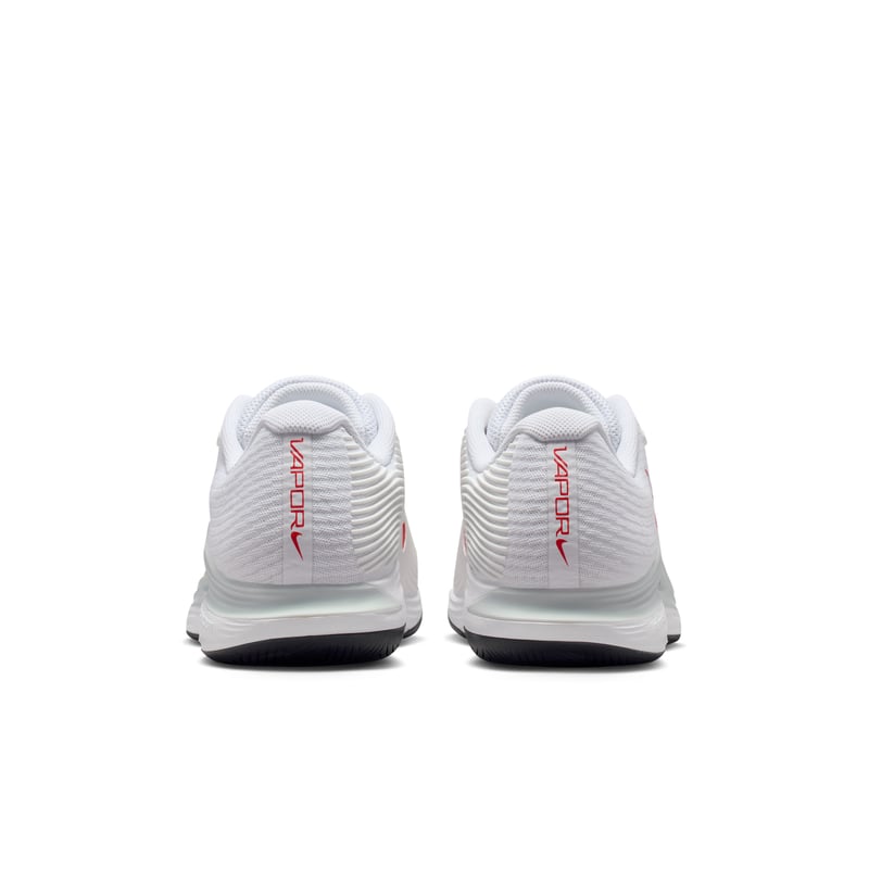 Nike Vapor 12 tennisskor "White & Light Crimson" | Män | Tennis | 06 | SPORTSHOWROOM