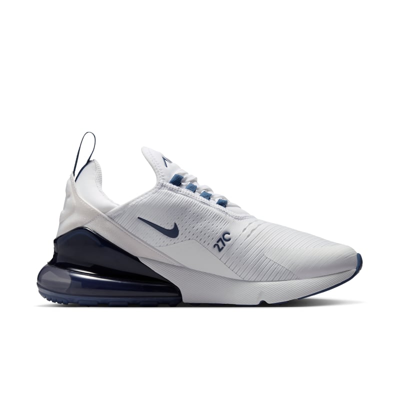 Nike Air Max 270 sneakerek "White & New Slate" | Női | Sportstyle | 03 | SPORTSHOWROOM