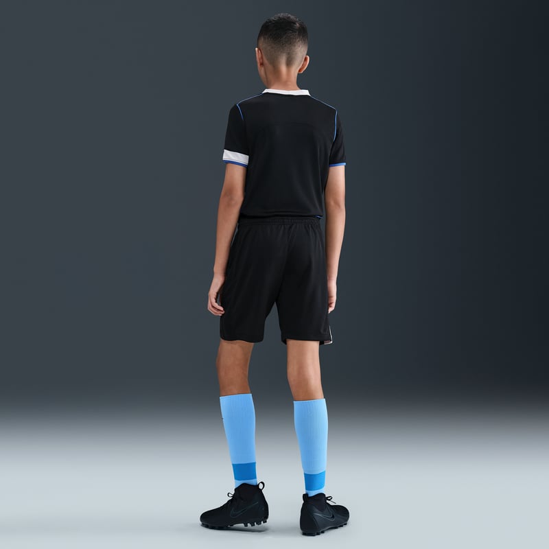 Nike Chelsea F.C. 2025/26 Stadium Third Dri-FIT Total 90 Replica Shorts "Black & Field Silver" | Kids | Football | 04 | SPORTSHOWROOM