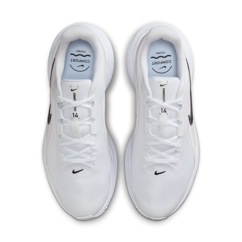 Обувки Nike Downshifter 14 "White & Anthracite" | Мъже | Бягане | 04 | SPORTSHOWROOM