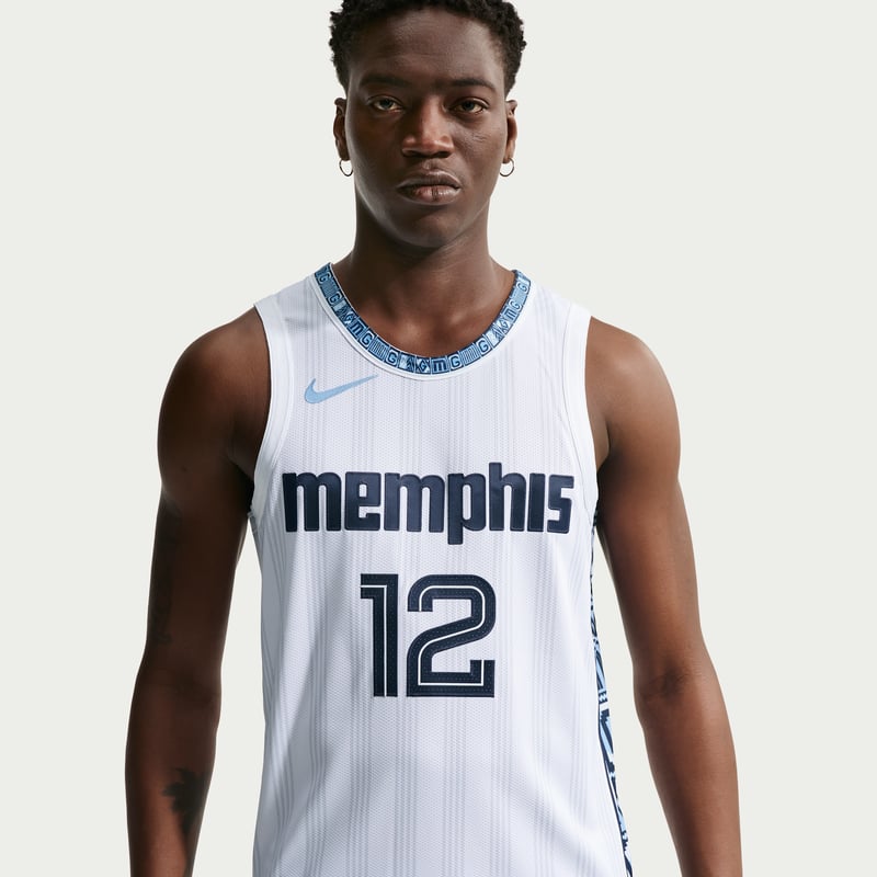 Nike Ja Morant Memphis Grizzlies City Edition Dri-FIT ADV NBA Authentic Paita "White" | Miehet | Koripallo | 03 | SPORTSHOWROOM