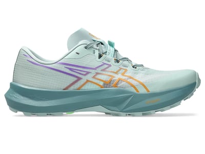 ASICS Fuji Lite 7 trail running shoes "Ocean Haze & Foggy Teal" | Men | Outdoor | 01 | SPORTSHOWROOM