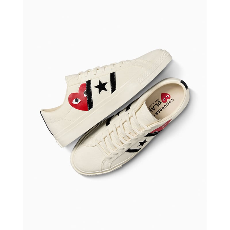 Converse One Star Academy Pro x PLAY Comme des Garçons A09878C 04
