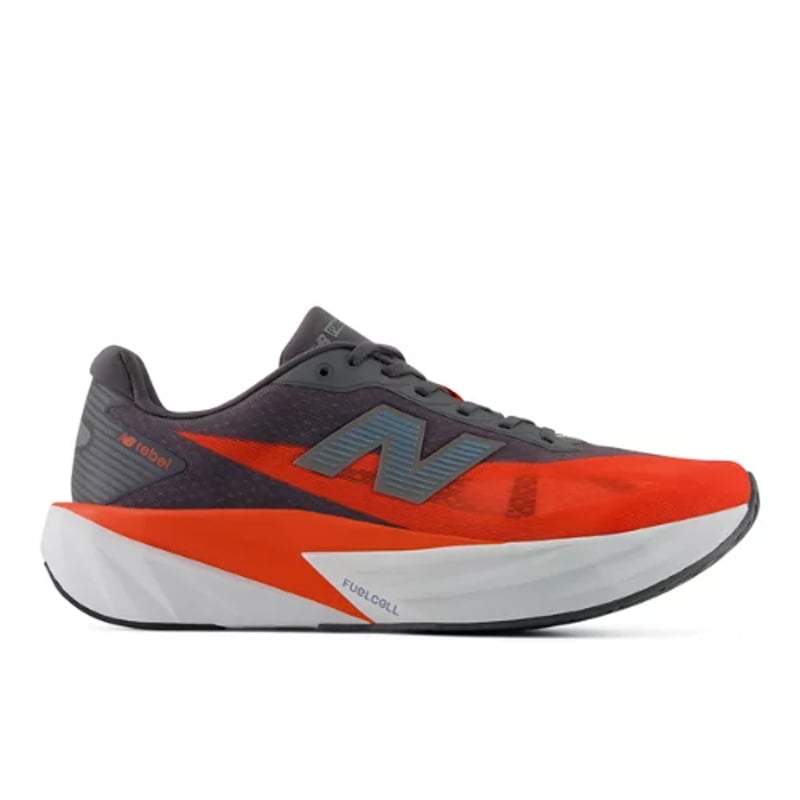 Tekaški copati New Balance FuelCell Rebel v5 "Neo Flame & Magnet" | Moški | Tek | 00 | SPORTSHOWROOM