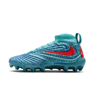 Scarpe da football Nike Alpha Menace 5 Elite "Mineral Teal & Bright Crimson" | Uomo | Football americano | 01 | SPORTSHOWROOM