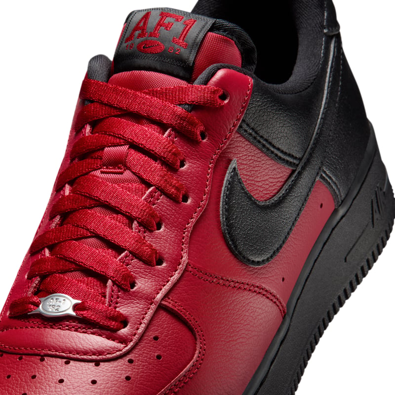 Zapatillas Nike Air Force 1 '07 LV8 "Gym Red & Black" | Hombre | Estilo deportivo | 06 | SPORTSHOWROOM