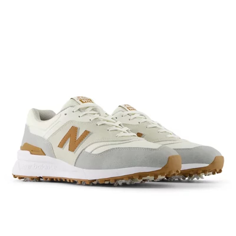 New Balance 997 Golfschuhe "Cinnamon & White" | Herren | Golf | 02 | SPORTSHOWROOM