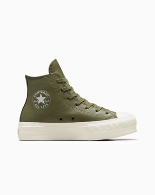 Converse Chuck Taylor All Star Lift Platform Leather High A07131C 01