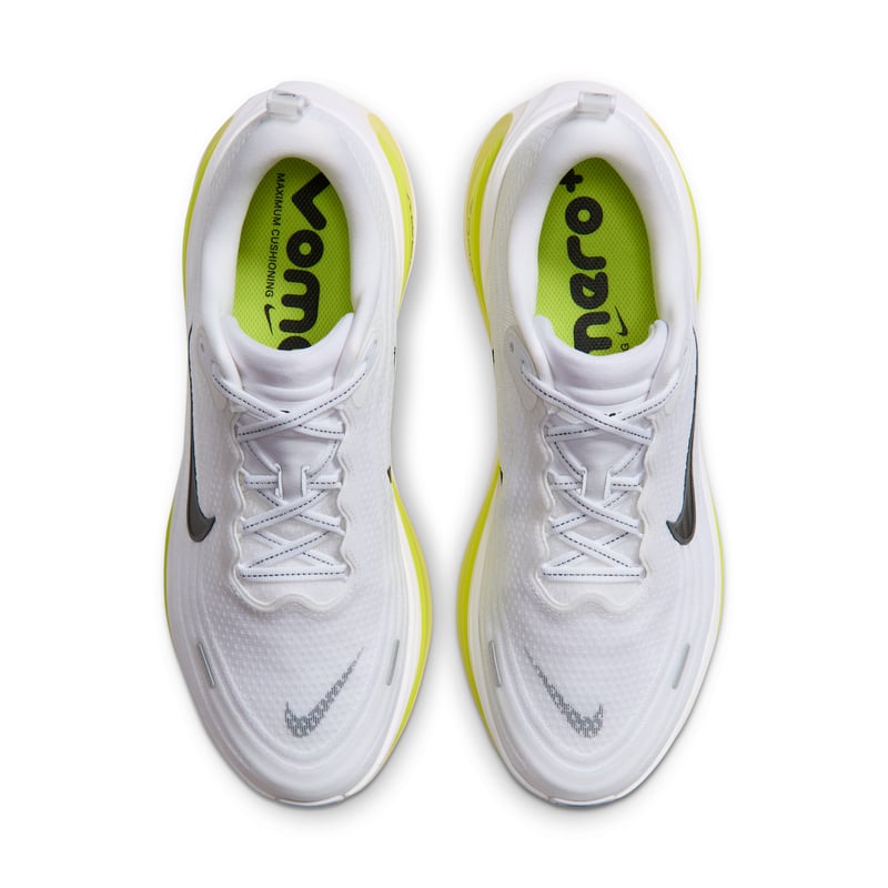 Nike Vomero Plus hardloopschoenen "White & Lemon Venom" | Heren | Hardlopen | 04 | SPORTSHOWROOM