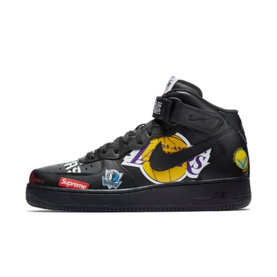 Nike Air Force 1 Mid '07 x Supreme x NBA AQ8017-001