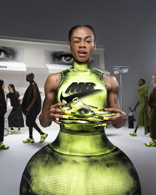 Buty do biegania Nike Pegasus Premium x Melitta Baumeister "Volt & Cyber" | Kobiety & Mezczyzni | Bieganie | 08 | SPORTSHOWROOM
