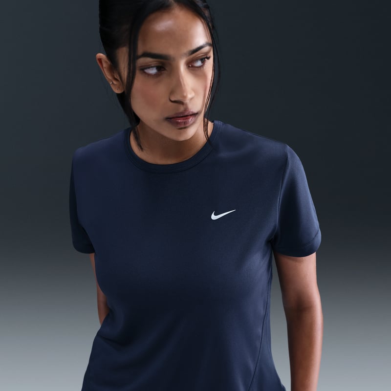 Maillot Nike Tempo Dri-FIT "Midnight Navy" | Femme | Course à pied | 01 | SPORTSHOWROOM