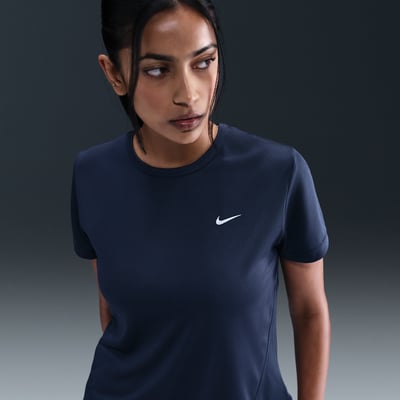 Maillot Nike Tempo Dri-FIT "Midnight Navy" | Femme | Course à pied | 01 | SPORTSHOWROOM
