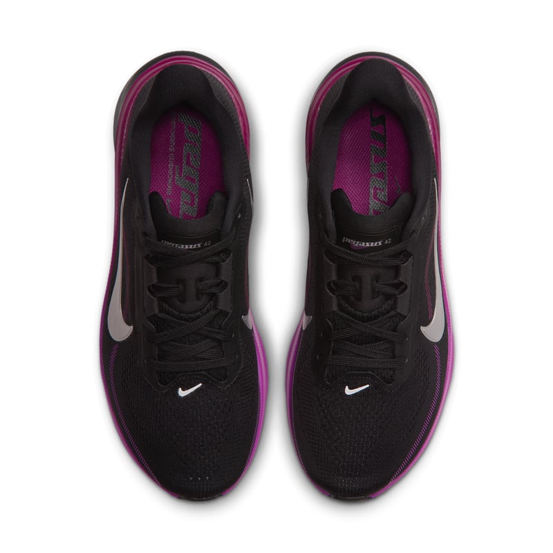 Nike Pegasus 42 runners "Black & Vivid Purple" | Women | Running | 04 | SPORTSHOWROOM