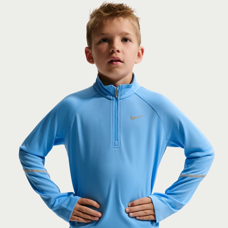 Survetement Nike Dri-FIT Miler Quarter-Zip "Football Blue" | Enfant | | 02 | SPORTSHOWROOM