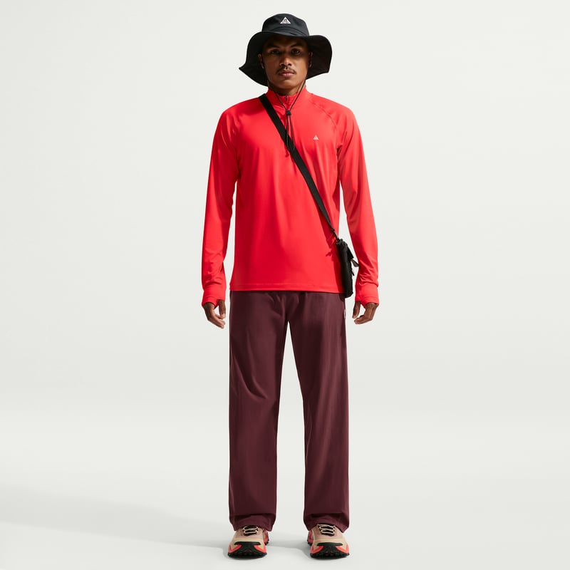 Nike ACG 'Wildsee' Dri-FIT 1/4-Zip Top "Light Crimson" | Men | Hiking | 04 | SPORTSHOWROOM