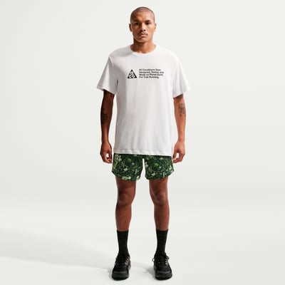 Pantalones cortos Nike ACG "Second Sunrise" Dri-FIT 6" Brief-Lined "Mean Green & Black Spruce" | Hombre | Aire Libre | 01 | SPORTSHOWROOM