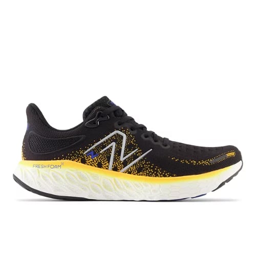 Buty do biegania New Balance Fresh Foam X 1080v12 "Black & Hot Marigold" | Mezczyzni | Bieganie | 00 | SPORTSHOWROOM
