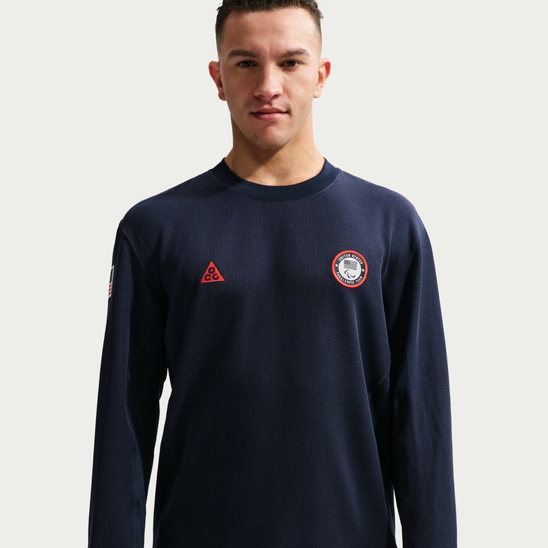Nike ACG x United States Paralympic Team Dri-FIT ADV Topp "Obsidian & Chile Red" | Herre | | 01 | SPORTSHOWROOM