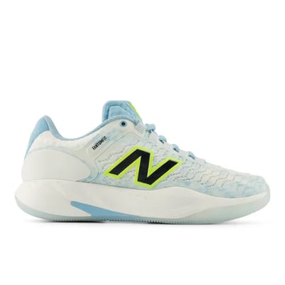 New Balance Fresh Foam X CT-Rally v2 tenniskengät "Sea Salt & Glint Blue" | Naiset | Tennis | 00 | SPORTSHOWROOM