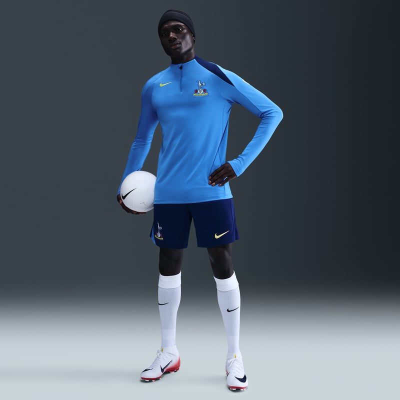 Nike Tottenham Hotspur Strike Third Dri-FIT Total 90 Knit Drill T-Shirt "Pacific Blue & Dynamic Yellow" | Men | SportStyle | 04 | SPORTSHOWROOM