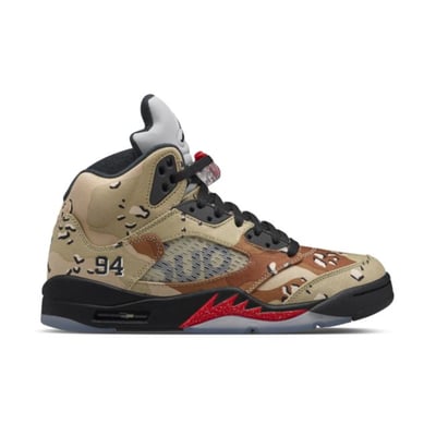 Jordan 5 Retro x Supreme 824371-201