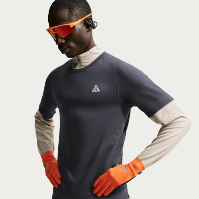 Nike ACG "Solar Chase" Dri-FIT ADV Shirt "Gridiron" | Men | Outdoor | 01 | SPORTSHOWROOM