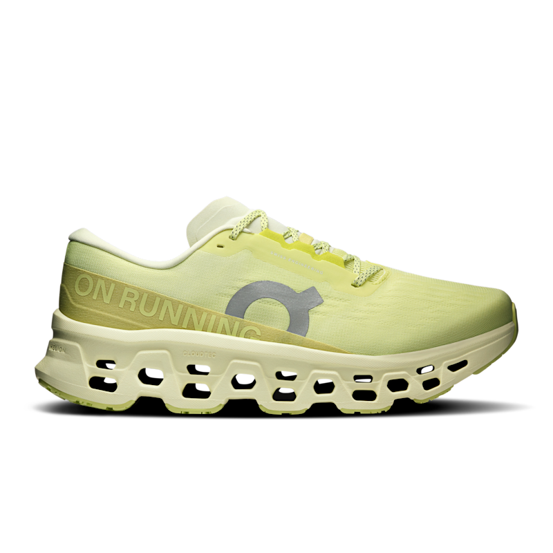 On Cloudmonster 3 running shoes "Limelight & Seedling" | Men | Running | 01 | SPORTSHOWROOM