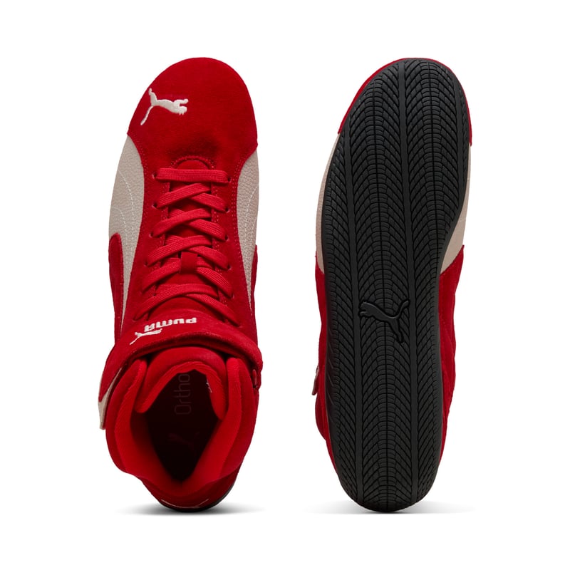 ★PUMA★ Speedcat Mid Red White 40038402 400384-02 Speedcat Mid Sneakers | PUMA