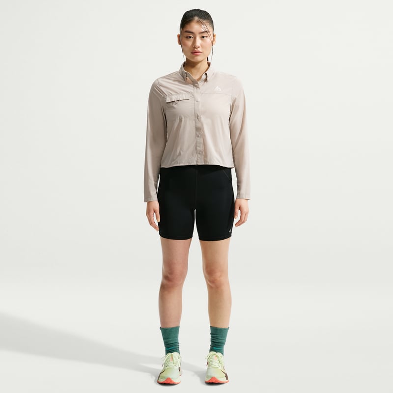 Nike ACG "Aireez" Button-Up Topp "Cream II" | Kvinnor | Utomhus | 04 | SPORTSHOWROOM