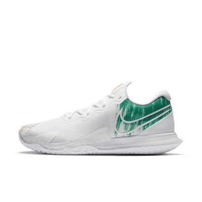 Обувки Nike Vapor Cage 4 "White & Clover" | Мъже | Тенис | 01 | SPORTSHOWROOM