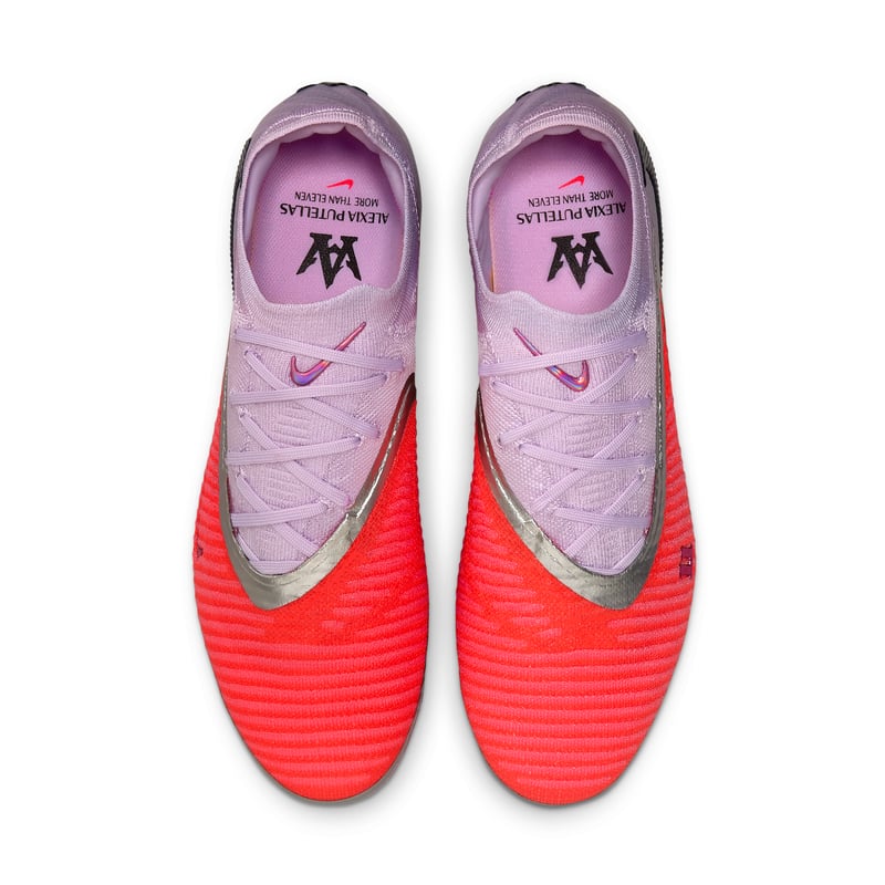 Scarpe da calcio Nike Phantom 6 Low Elite FG x Alexia Putellas "Bright Crimson & Black" | Uomo | Calcio | 04 | SPORTSHOWROOM