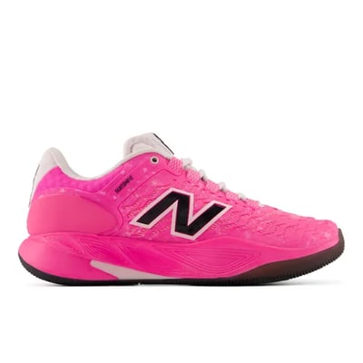 New Balance Fresh Foam X CT-Rally v2 tenniskengät "Pink Heat & Black" | Naiset | Tennis | 00 | SPORTSHOWROOM
