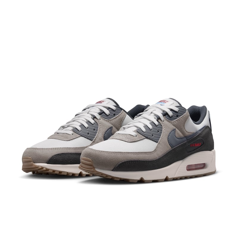 Nike Air Max 90 Premium sneakers "Summit White & College Grey" | Heren | Sportstyle | 05 | SPORTSHOWROOM