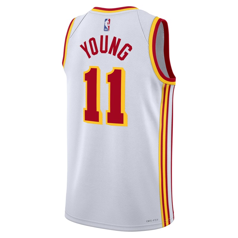 Nike Atlanta Hawks Association Edition 2022/23 Dri-FIT NBA Swingman Trae Young DN2068-100 02