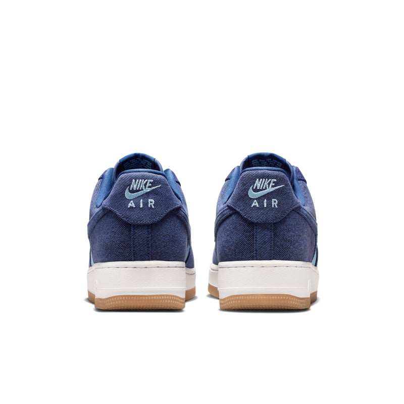 Nike Air Force 1 '07 LV8 ‘Denim’ Sneaker "Navy & Worn Blue" | Herren | Sportstyle | 06 | SPORTSHOWROOM